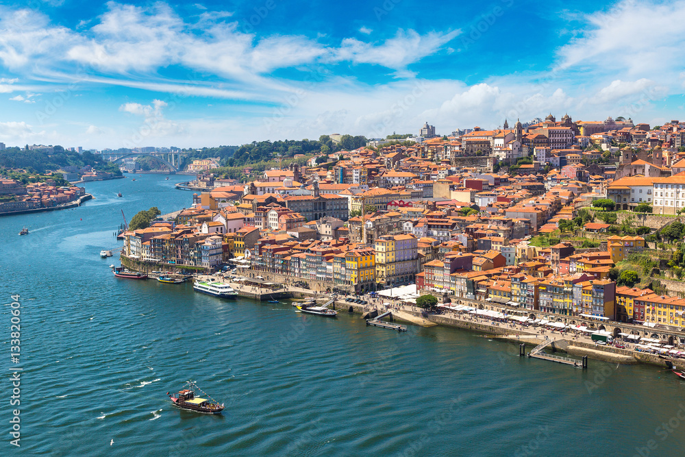 Panoramic view of Porto