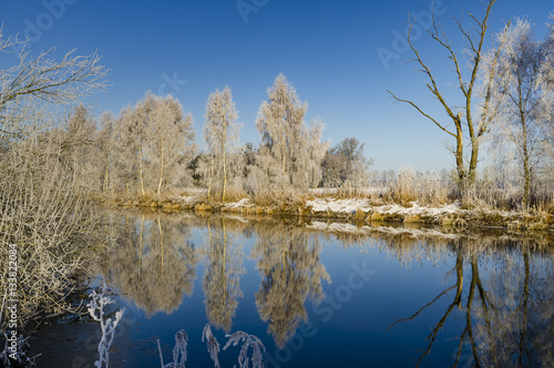 Winter an der Elde photo