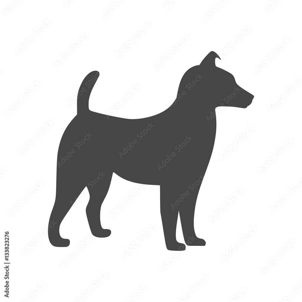 Dog Icons set - vector Illustration icon