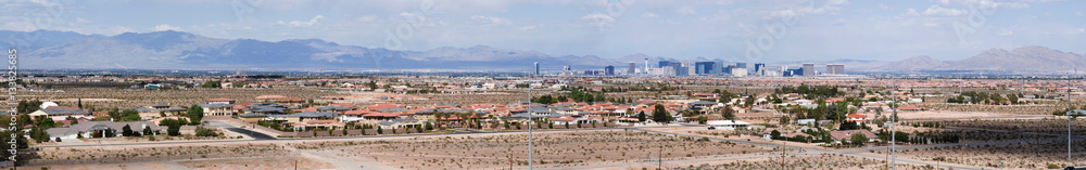 Panoramic of Las Vegas Nevada