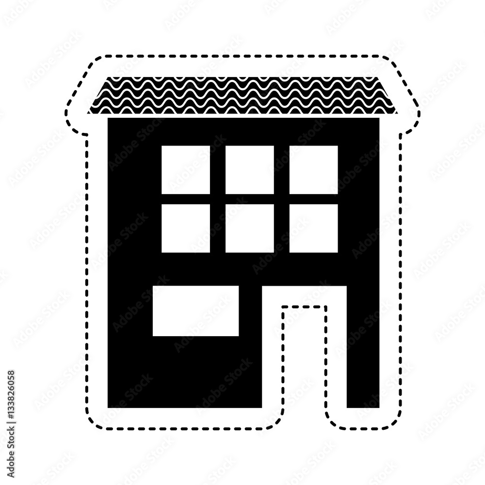 exterior building isolated icon vector illustration design exterior building isolated icon vector illustration design