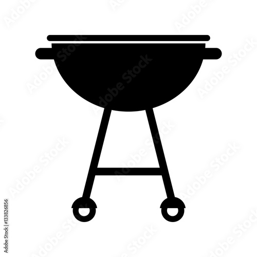 grill bbq isolated icon vector illustration design