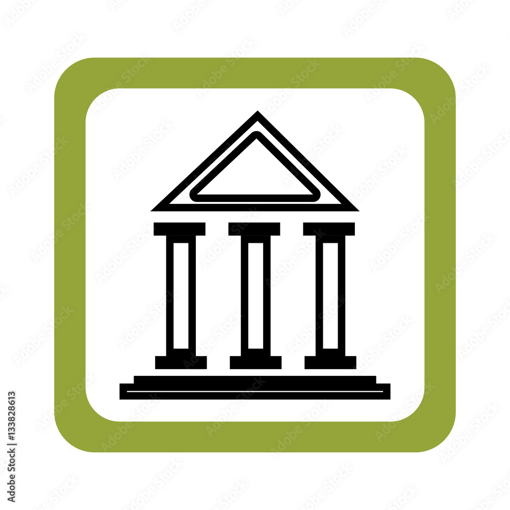 bank building isolated icon vector illustration design bank building isolated icon vector illustration design