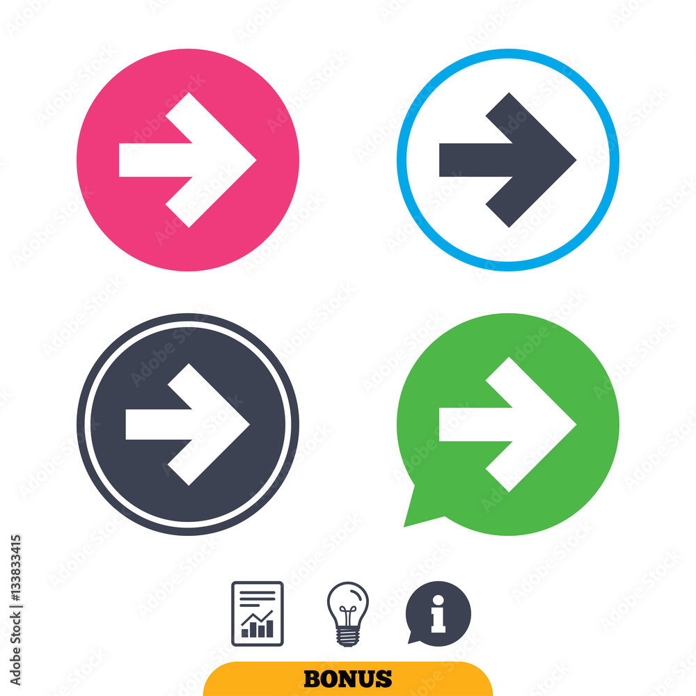 Arrow sign icon. Next button. Navigation symbol. Arrow sign icon. Next button. Navigation symbol.