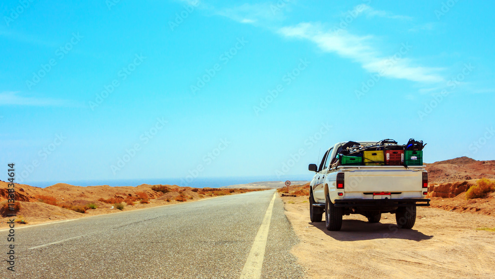 Stop on the way to Dahab.