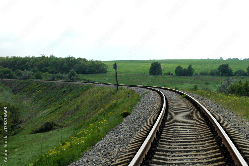 Railway go left Railway go left