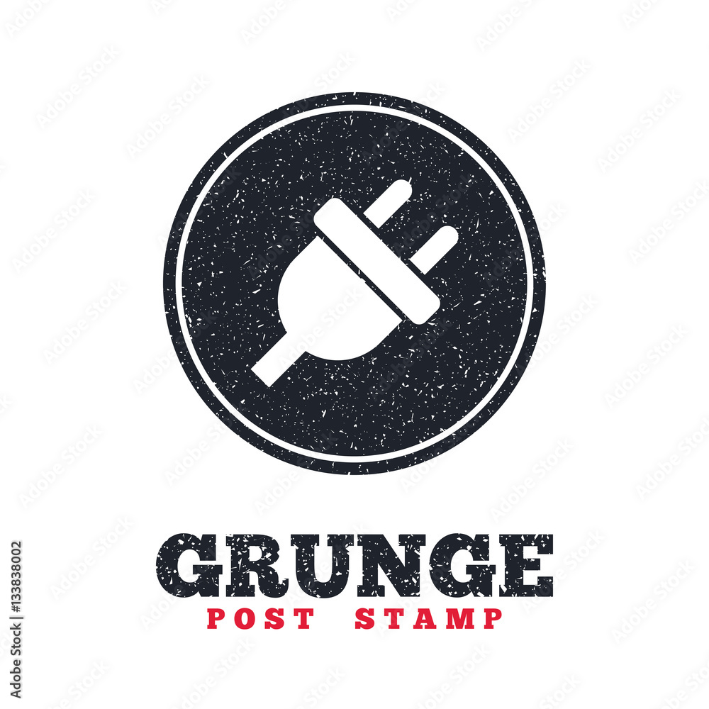 Electric plug sign icon. Power energy symbol. Electric plug sign icon. Power energy symbol.