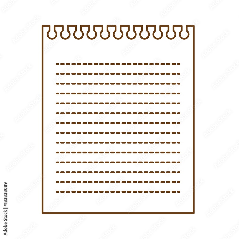 note page icon over white background. vector illustration note page icon over white background. vector illustration