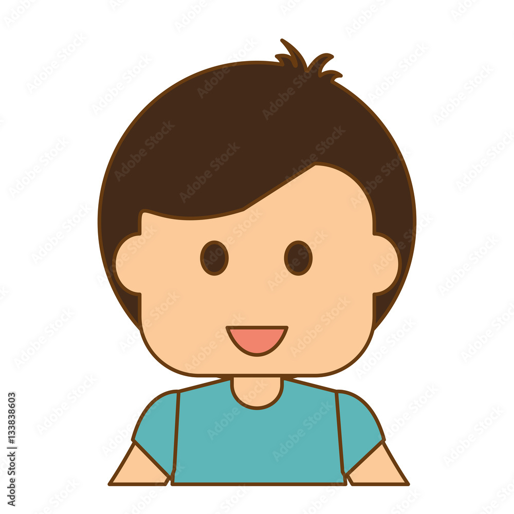 boy happy child icon image vector illustration design boy happy child icon image vector illustration design