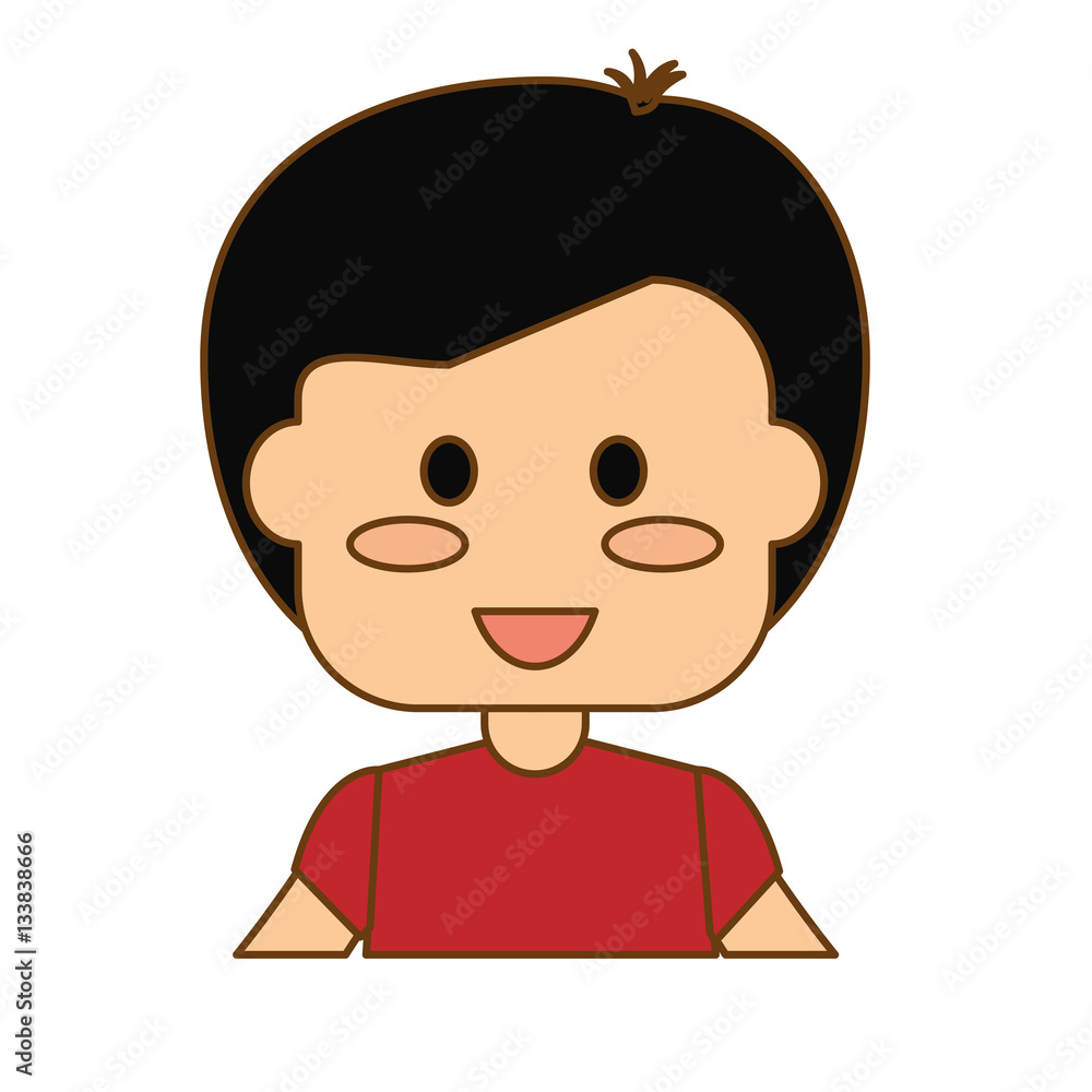 boy happy child icon image vector illustration design boy happy child icon image vector illustration design