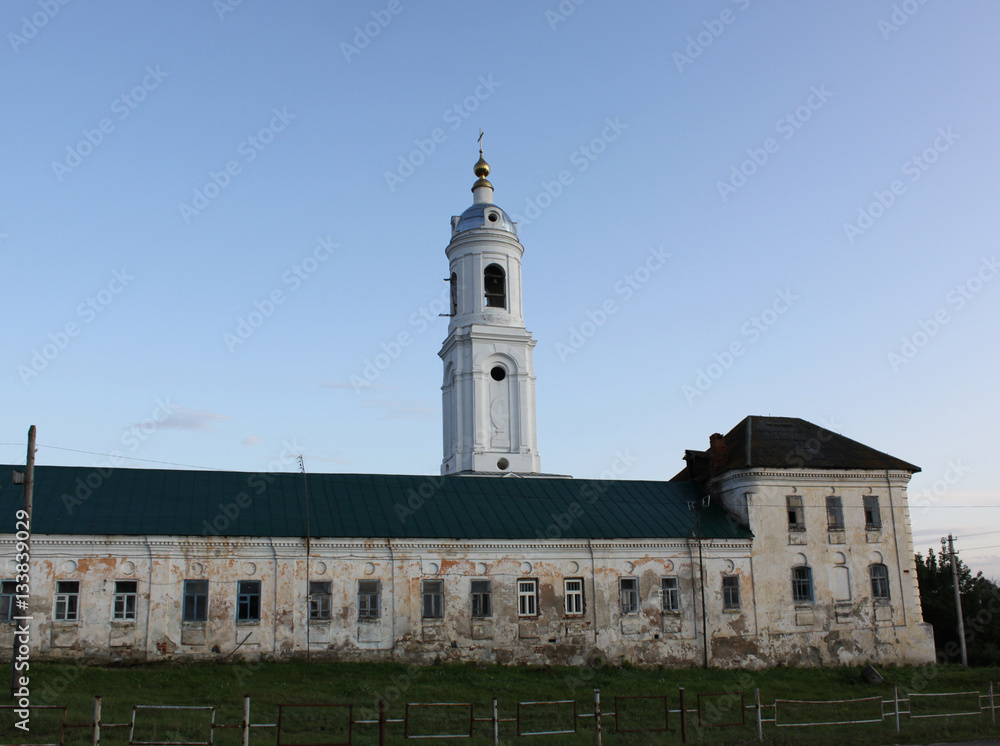Obraz premium Preobrazhensky male monastery in Krasnoslobodsk, Mordovia republic, Russia