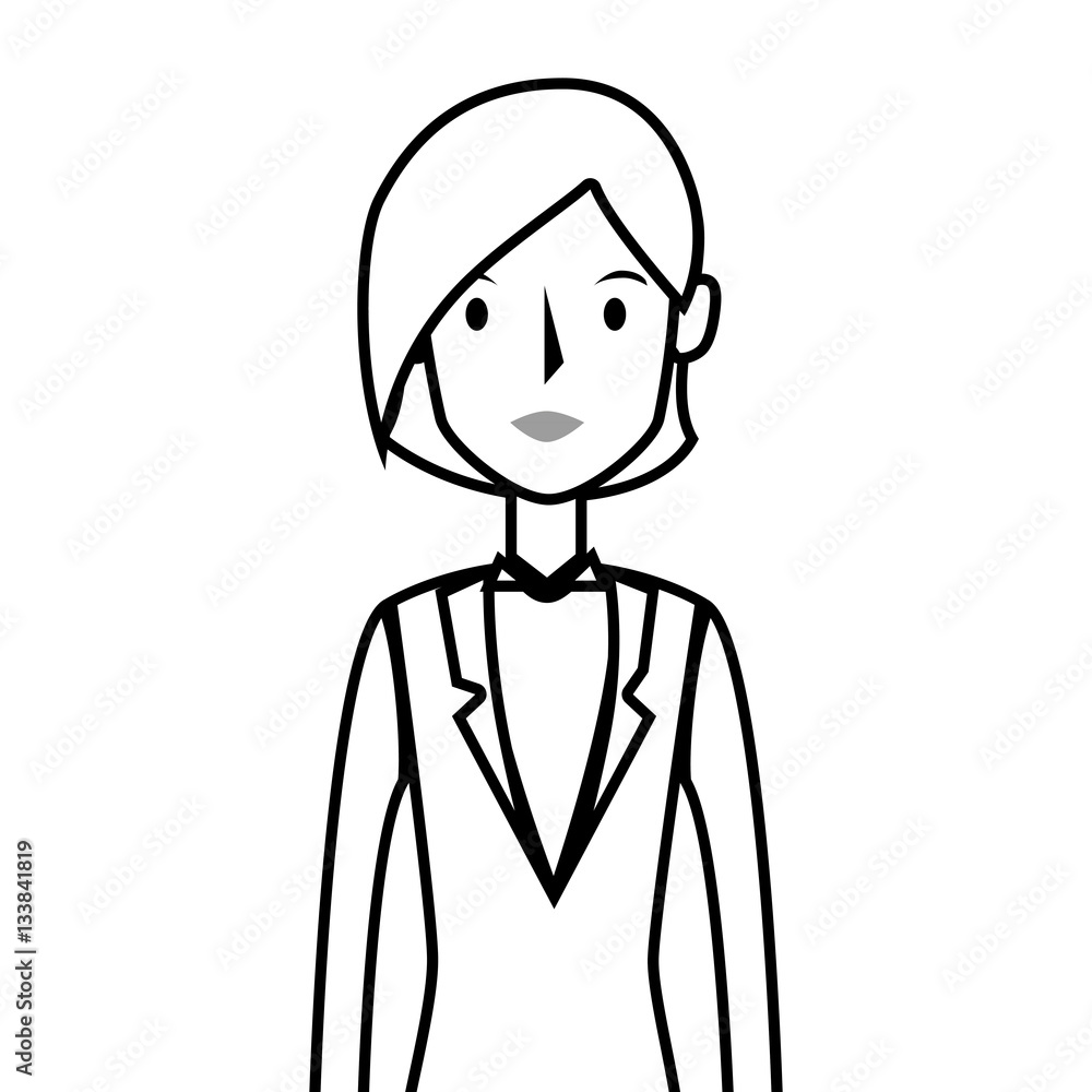 businesswoman character avatar isolated vector illustration design businesswoman character avatar isolated vector illustration design