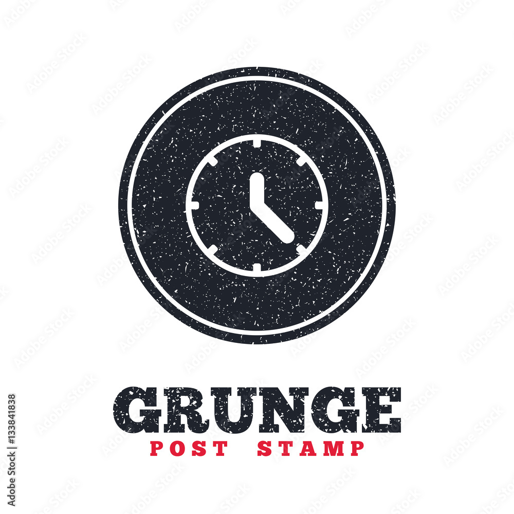Clock sign icon. Mechanical clock symbol. Clock sign icon. Mechanical clock symbol.