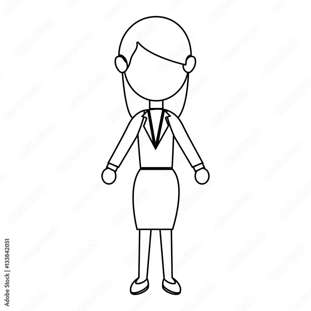 businesswoman character avatar isolated vector illustration design businesswoman character avatar isolated vector illustration design