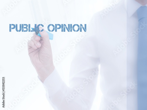 Public opinion photo