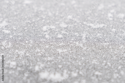 Snowflakes closeup , ice crystal macro