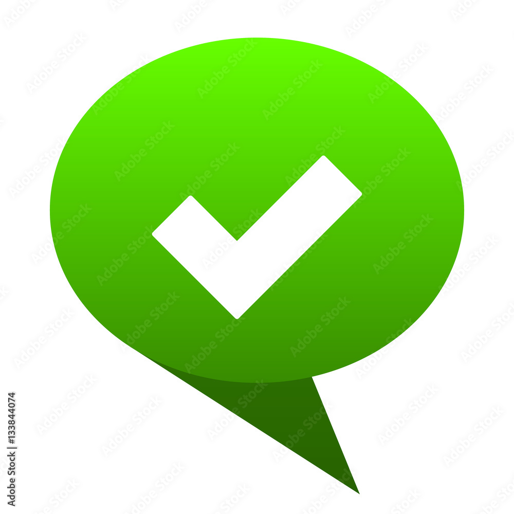accept green bubble icon accept green bubble icon