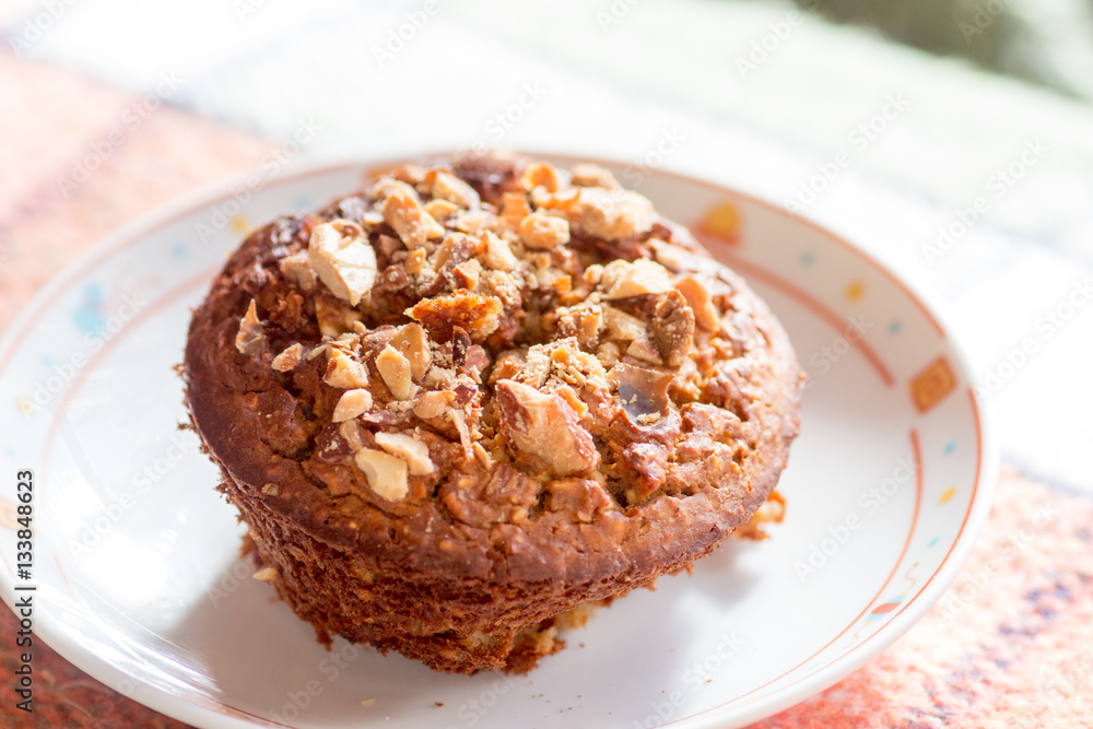 Homemade oatmeal muffin Homemade oatmeal muffin