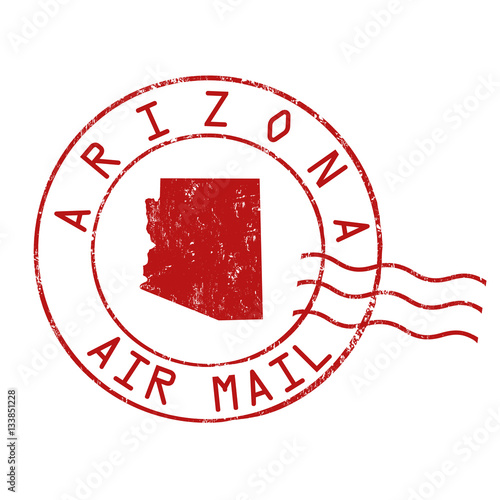 Arizona post office sign or stamp