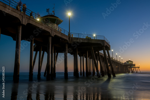 Wallpaper Mural Huntington beach pier at sunset Torontodigital.ca