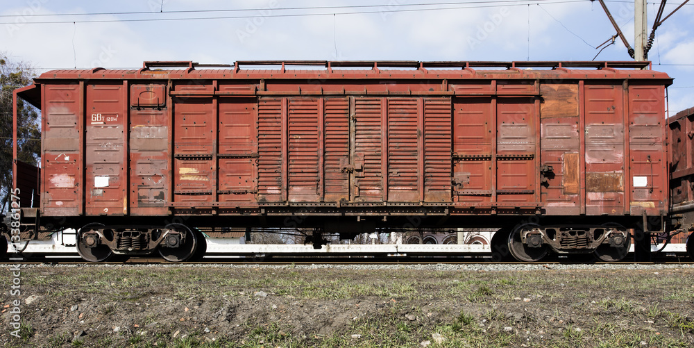 railway freight wagon railway freight wagon
