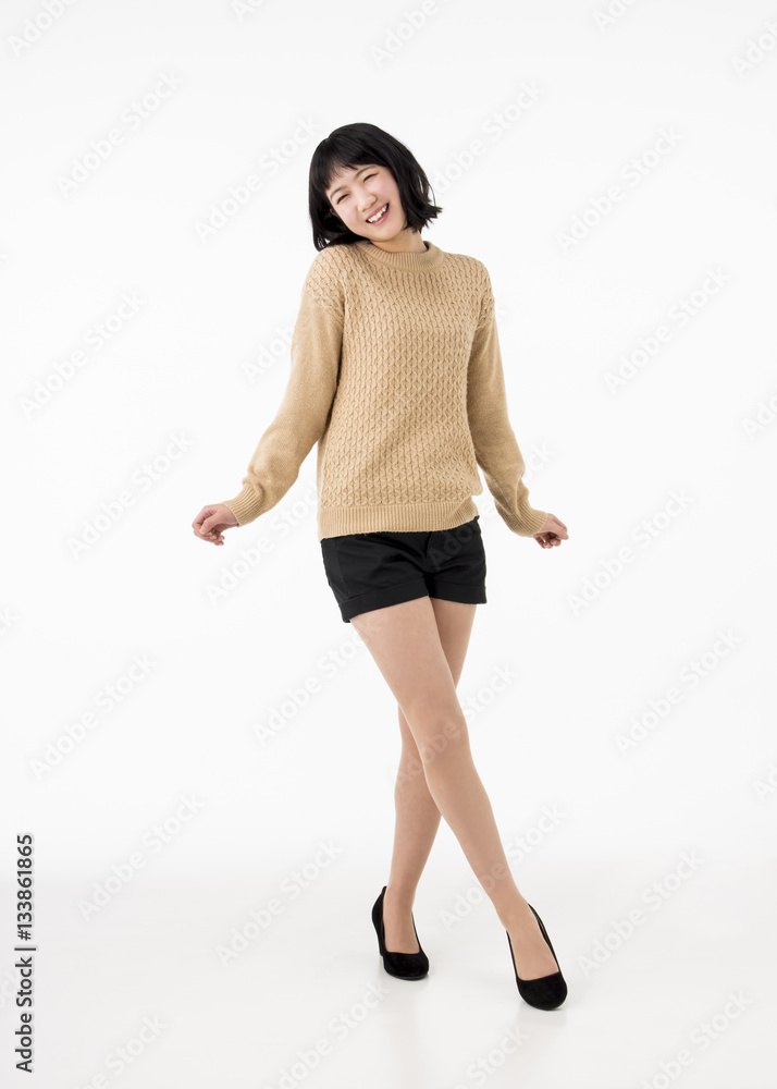 Fototapeta premium 10代の女の子