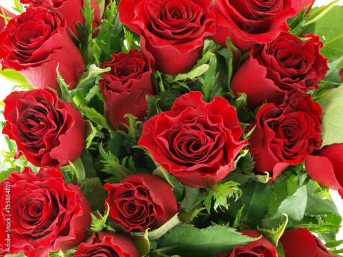 background -  rose bouquet