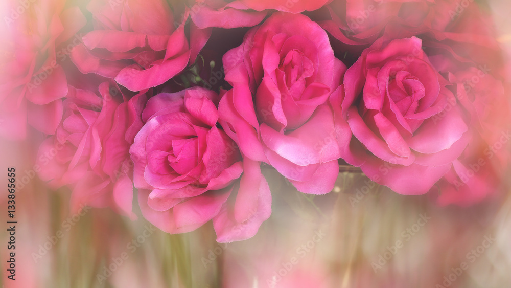 rose made of cloth with soft blurred background rose made of cloth with soft blurred background