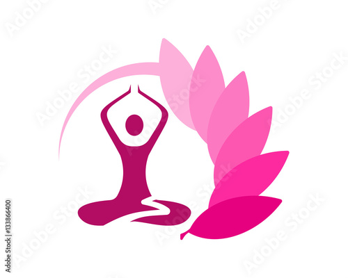 yoga meditation icon