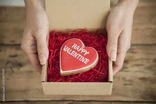 Valentine's Day cute cookie photo