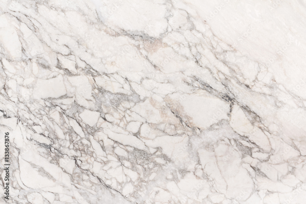 Obraz premium White marble texture with natural pattern for background or design art work.