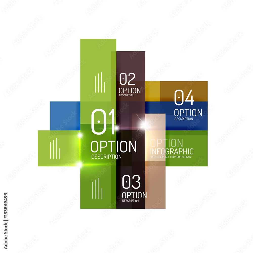 Creative paper geometric business infographic background templates Creative paper geometric business infographic background templates