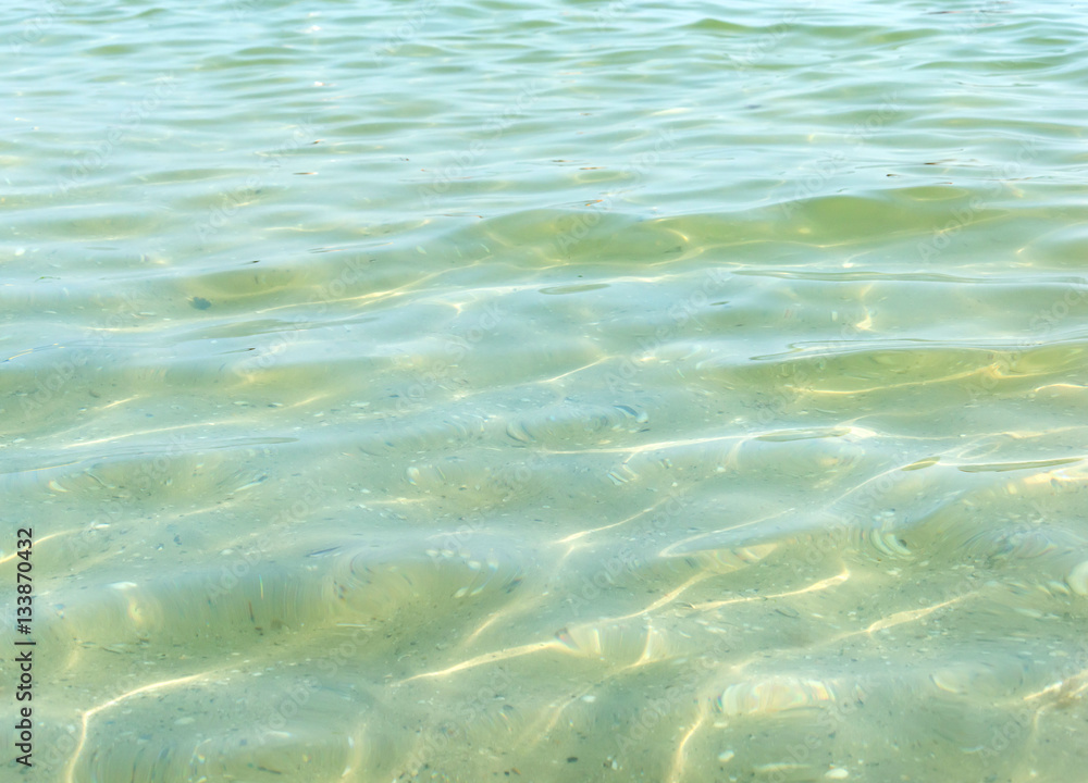 Naklejka premium Sea watter surface.