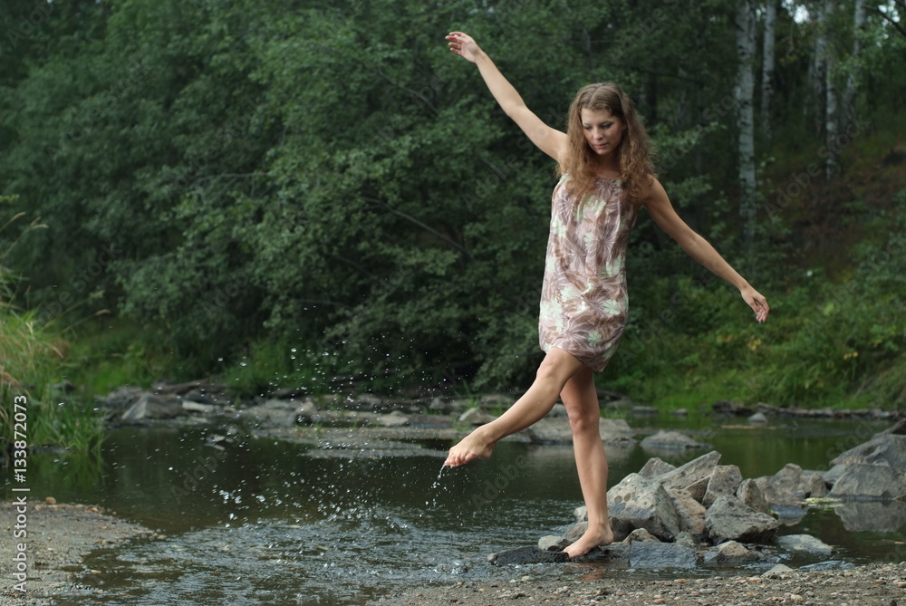 Ballerina on Swan lake Ballerina on Swan lake