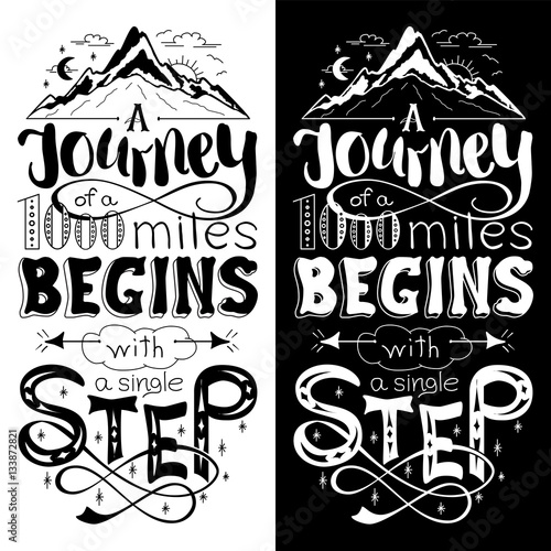 Inspirational motivational quote