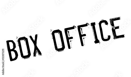 Box Office rubber stamp. Grunge design with dust scratches. Effects can be easily removed for a clean, crisp look. Color is easily changed.