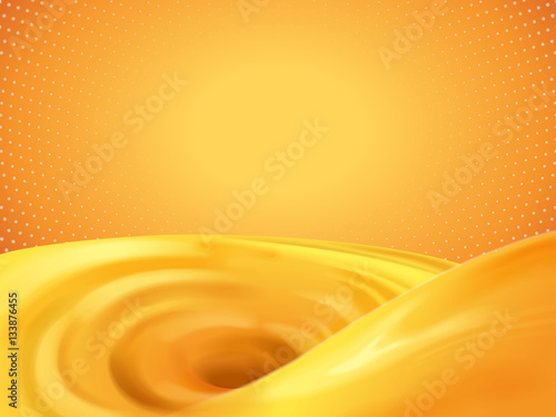 orange juice background
