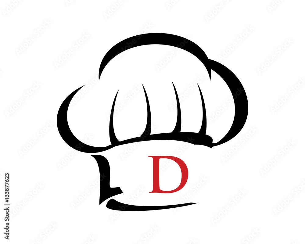 D Letter Chef Logo