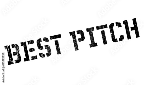 Best Pitch rubber stamp