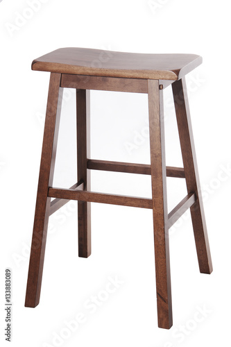 High Stool with White Background