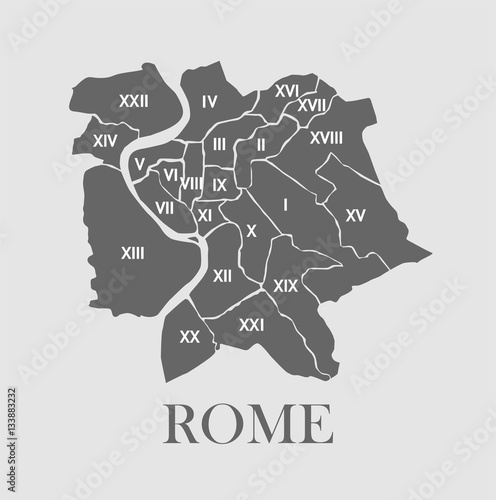 Rome map
