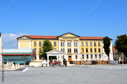 Inside the medieval fortress Alba Iulia, Transylvania. The modern city is located near the site of the important Dacian centre of Apulon photo