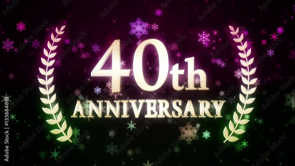 40周年記念 40周年記念