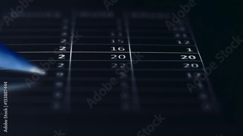 Wallpaper Mural Explaining numbers with a pencil. Torontodigital.ca