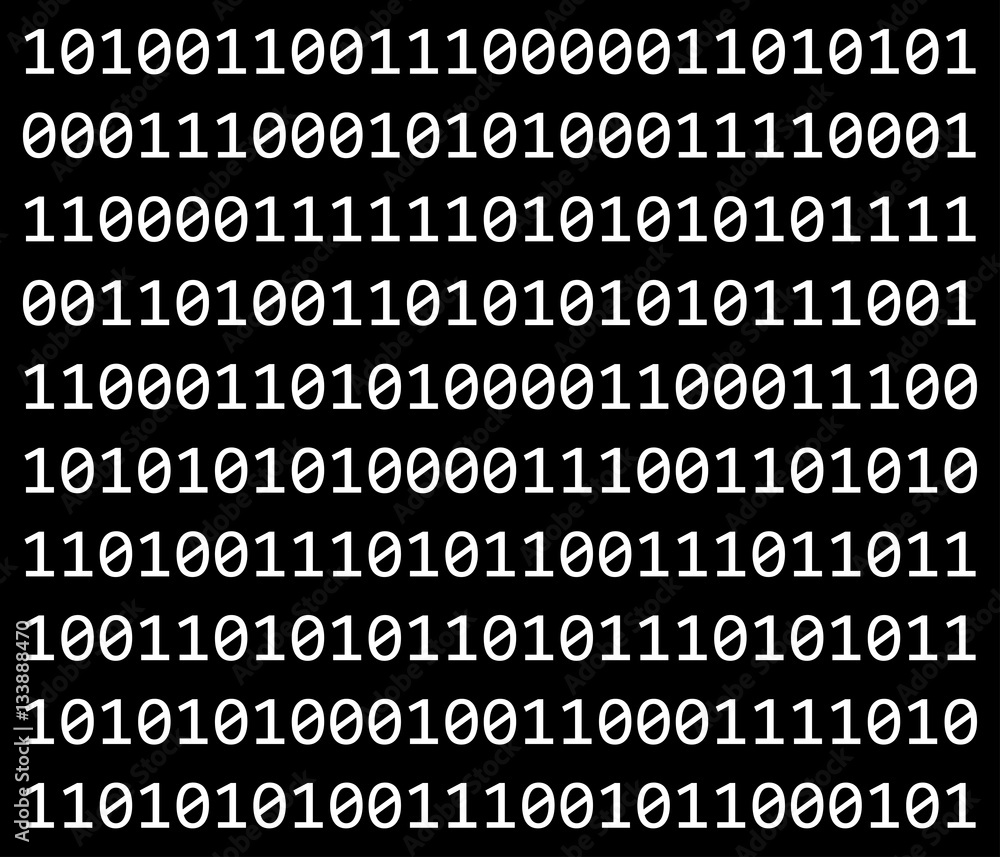binary code vector symbol icon design. binary code vector symbol icon design.
