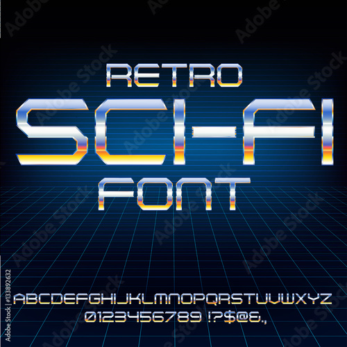 Retro Future Font