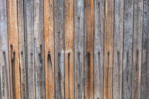 Grunge Wood panels for background old door