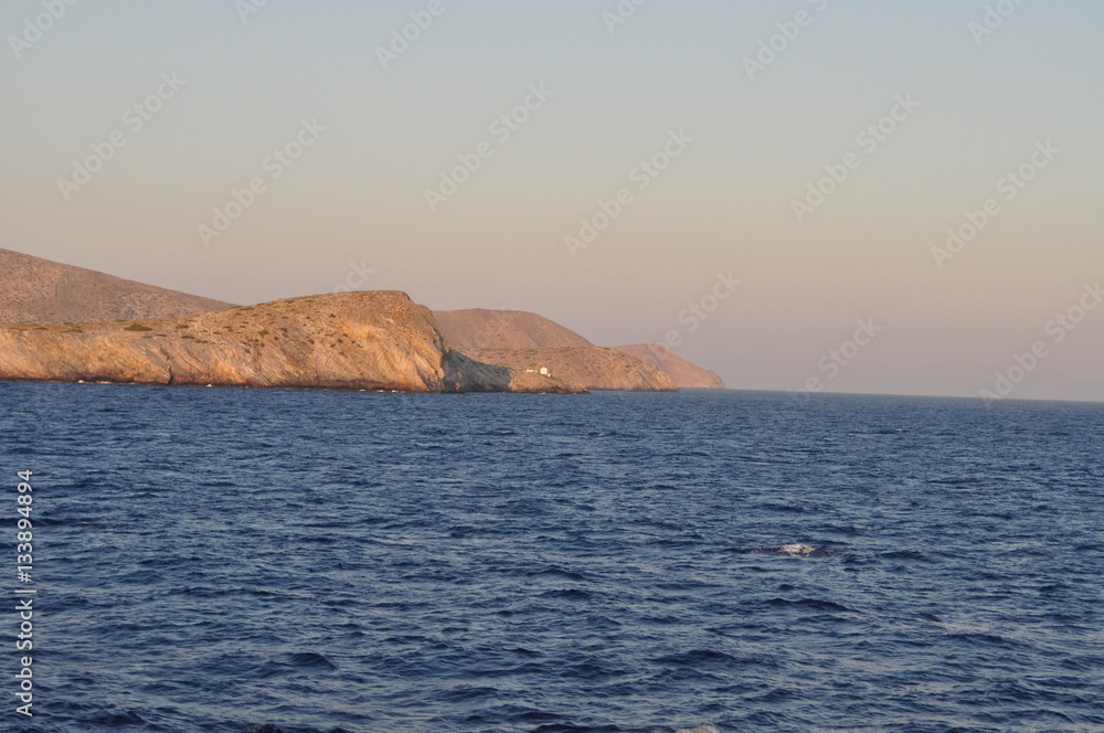 Greece sunset Greece sunset