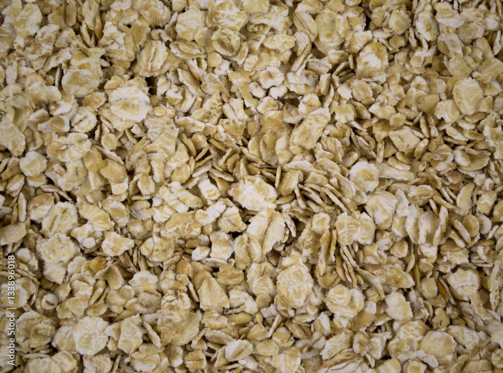 Raw oats background texture Raw oats background texture