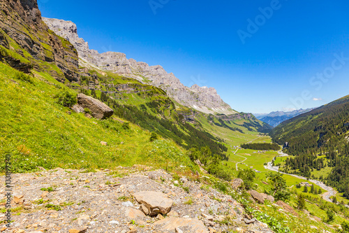 view of valley from klausenpass